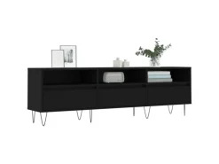 vidaXL TV-Schrank Schwarz 150x30x44,5 cm Holzwerkstoff Modell 5
