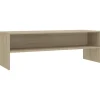 vidaXL TV-Schrank Sonoma-Eiche 120x40x40 cm Holzwerkstoff