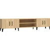 vidaXL TV-Schrank Sonoma-Eiche 180x31,5x40 cm Holzwerkstoff