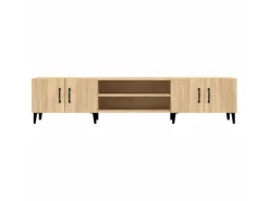 vidaXL TV-Schrank Sonoma-Eiche 180x31,5x40 cm Holzwerkstoff