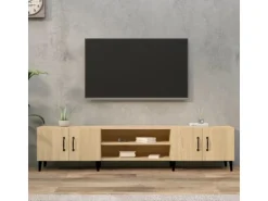 vidaXL TV-Schrank Sonoma-Eiche 180x31,5x40 cm Holzwerkstoff