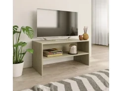 vidaXL TV-Schrank Sonoma-Eiche 80x40x40 cm Holzwerkstoff