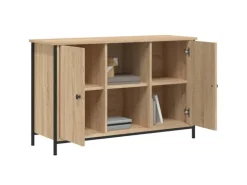 vidaXL TV-Schrank Sonoma-Eiche 100x35x65 cm Holzwerkstoff