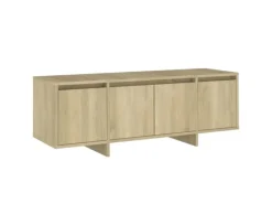 vidaXL TV-Schrank Sonoma-Eiche 120x30x40,5 cm Holzwerkstoff