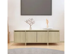 vidaXL TV-Schrank Sonoma-Eiche 120x30x40,5 cm Holzwerkstoff