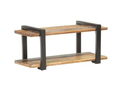 vidaXL TV-Schrank 90x40x40 cm Massivholz