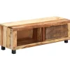 vidaXL TV-Schrank 100x30x33 cm Altholz Massiv