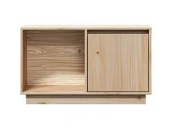 vidaXL TV-Schrank 74x35x44 cm Massivholz Kiefür