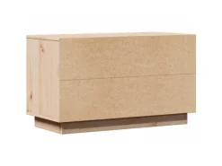 vidaXL TV-Schrank 74x35x44 cm Massivholz Kiefür