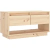 vidaXL TV-Schrank 74x34x40 cm Massivholz Kiefür