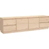 vidaXL TV-Schrank 176x37x47,5 cm Massivholz Kiefür