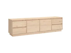 vidaXL TV-Schrank 176x37x47,5 cm Massivholz Kiefür