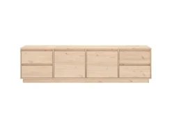 vidaXL TV-Schrank 176x37x47,5 cm Massivholz Kiefür