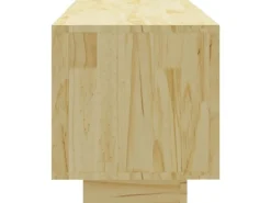 vidaXL TV-Schrank 110x30x33,5 cm Massivholz Kiefür
