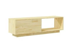vidaXL TV-Schrank 110x30x33,5 cm Massivholz Kiefür