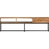 vidaXL TV-Schrank 160x30x45 cm Massivholz Akazie