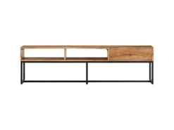 vidaXL TV-Schrank 160x30x45 cm Massivholz Akazie