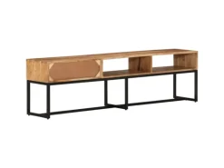 vidaXL TV-Schrank 160x30x45 cm Massivholz Akazie