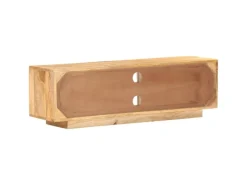 vidaXL TV-Schrank 116x30x35 cm Mango Massivholz