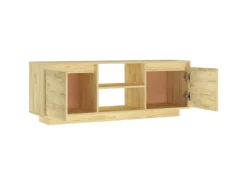 vidaXL TV-Schrank 110x30x40 cm Massivholz Kiefür