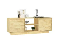 vidaXL TV-Schrank 110x30x40 cm Massivholz Kiefür