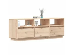 vidaXL TV-Schrank 140x37x50 cm Massivholz Kiefür
