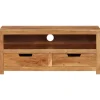 vidaXL TV-Schrank 88x35x40 cm Massivholz Akazie