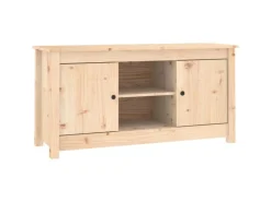 vidaXL TV-Schrank 103x36,5x52 cm Massivholz Kiefür Modell 3