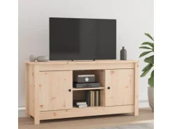 vidaXL TV-Schrank 103x36,5x52 cm Massivholz Kiefür Modell 3