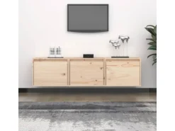 vidaXL TV-Schränke 3 Stk Massivholz Kiefer 3100124