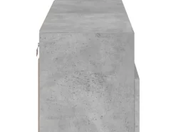 vidaXL TV-Wandschrank Betongrau 100x30x30 cm Holzwerkstoff