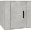 vidaXL TV-Wandschrank Betongrau 40x34,5x40 cm