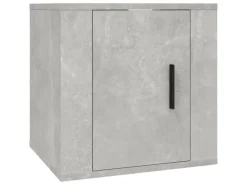 vidaXL TV-Wandschrank Betongrau 40x34,5x40 cm
