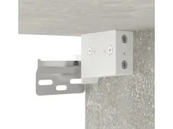 vidaXL TV-Wandschrank Betongrau 40x34,5x40 cm