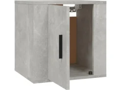 vidaXL TV-Wandschrank Betongrau 40x34,5x40 cm