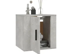 vidaXL TV-Wandschrank Betongrau 40x34,5x40 cm