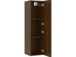 vidaXL TV-Wandschrank Braun Eichen-Optik 30,5x30x110 cm