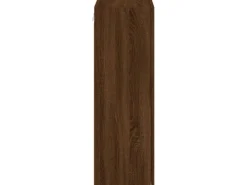 vidaXL TV-Wandschrank Braun Eiche-Optik 40,5x30x90 cm Holzwerkstoff