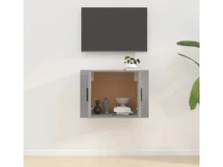 vidaXL TV-Wandschrank Grau Sonoma 57x34,5x40 cm