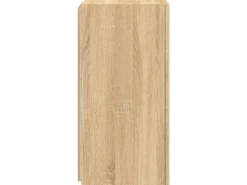 vidaXL TV-Wandschrank mit LED-Leuchten Sonoma-Eiche 30,5x35x70 cm
