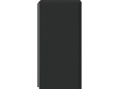 vidaXL TV-Wandschrank mit LED-Leuchten Schwarz 30,5x35x70 cm