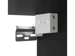 vidaXL TV-Wandschrank Schwarz 40x34,5x40 cm