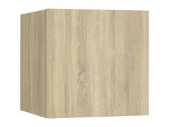 vidaXL TV-Wandschrank Sonoma-Eiche 30,5x30x30 cm