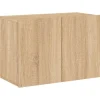 vidaXL TV-Wandschrank Sonoma-Eiche 60x30x41 cm