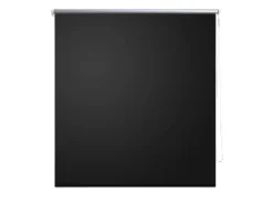 vidaXL Verdunkelungsrollo 160 x 175 cm Schwarz