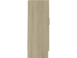 vidaXL Vitrinenschrank Sonoma-Eiche 82,5x30,5x80 cm Holzwerkstoff