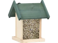 vidaXL Vogelfutterhäuser 4 Stk. Tannenholz
