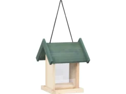 vidaXL Vogelfutterhäuser 4 Stk. Tannenholz