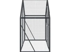 vidaXL Voliere Anthrazit 179x100x185 cm Aluminium