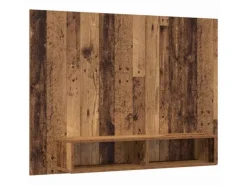 vidaXL Wand TV Schrank Altholz 120 x 23,5 x 90 cm Holzwerkstoff 875185